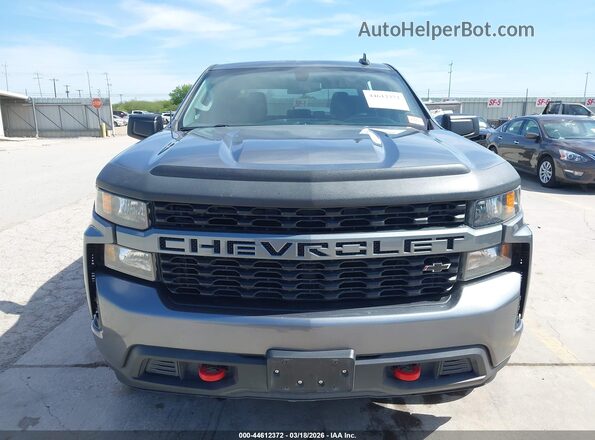 3GCPWBEH2MG186052 2021 CHEVROLET SILVERADO Gray ხელსაწყოთა პანელის ხედი