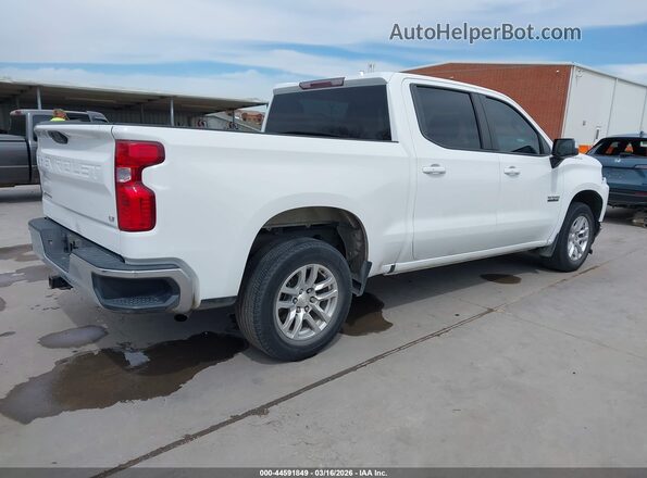 3GCPWCED4KG159760 2019 CHEVROLET SILVERADO White Trasero derecho