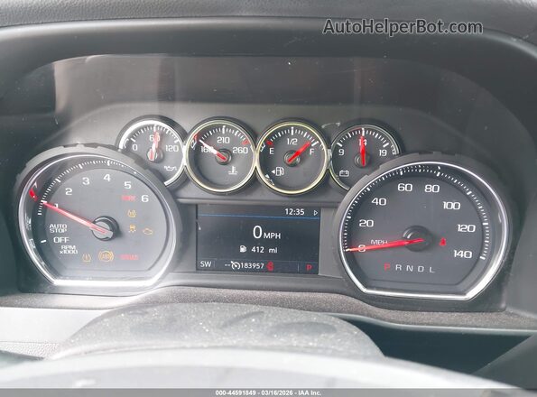 3GCPWCED4KG159760 2019 CHEVROLET SILVERADO White Vista de los asientos traseros
