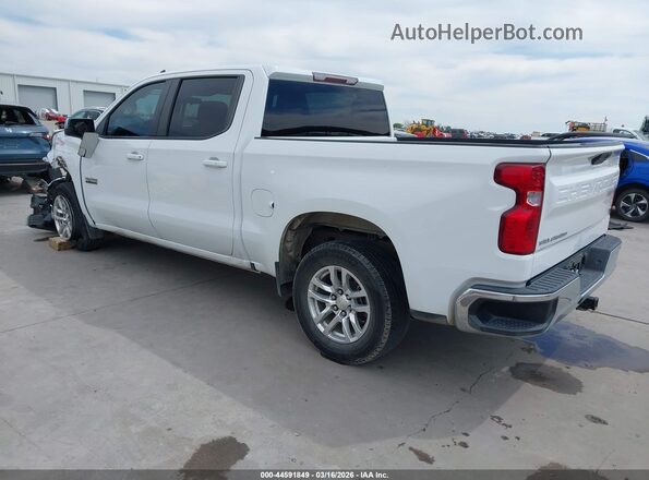 3GCPWCED4KG159760 2019 CHEVROLET SILVERADO White Trasero izquierdo