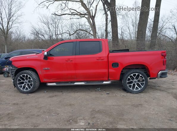 3GCPWCED5MG198442 2021 CHEVROLET SILVERADO Red 