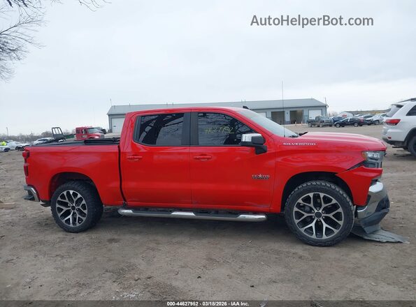 3GCPWCED5MG198442 2021 CHEVROLET SILVERADO Red სალონის 360-გრადუსიანი ხედი