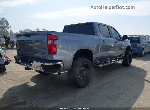 3GCPWCED6KG186717 2019 CHEVROLET SILVERADO Gray Հետևի աջ