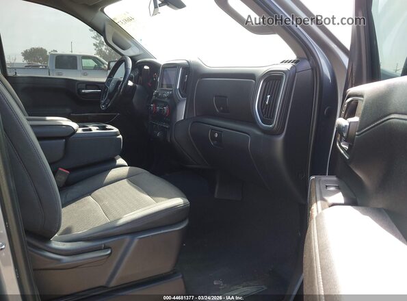 3GCPWCED6KG186717 2019 CHEVROLET SILVERADO Gray Սալոնի դիմացի տեսք