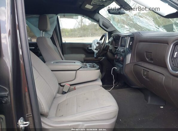 3GCPWCEDXMG179322 2021 CHEVROLET SILVERADO Black Front interior view