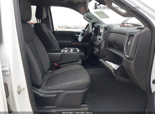 3GCPWDED2MG391038 2021 CHEVROLET SILVERADO White Vista interior delantera