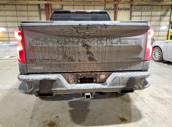 3GCPYCEF6MG121848 2021 CHEVROLET SILVERADO Black Rear view