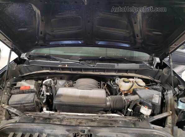 3GCPYCEF6MG121848 2021 CHEVROLET SILVERADO Black Rear interior view