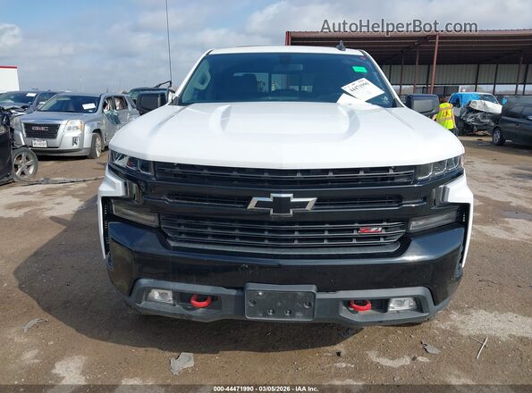 3GCPYFED9MG374761 2021 CHEVROLET SILVERADO White Widok zestawu wskaźników
