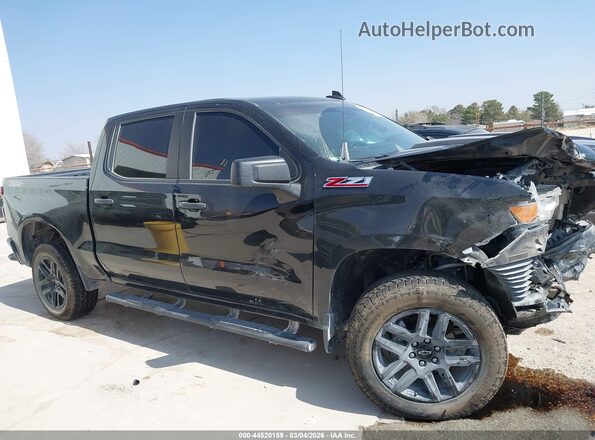 3GCUDCED0PG235216 2023 CHEVROLET SILVERADO Black Rear interior view