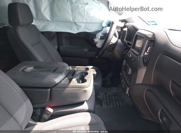 3GCUDCED0PG235216 2023 CHEVROLET SILVERADO Black Front interior view