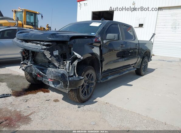 3GCUDCED0PG235216 2023 CHEVROLET SILVERADO Black Front left