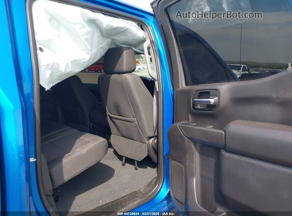 3GCUDCED3PG353342 2023 CHEVROLET SILVERADO Blue VIN კოდის სტიკერის ხედი