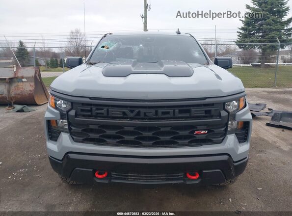3GCUDCED6RG308107 2024 CHEVROLET SILVERADO Gray Widok zestawu wskaźników