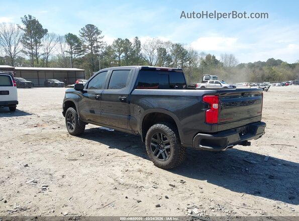 3GCUDEET3NG662986 2022 CHEVROLET SILVERADO Gray Задня ліва чверть