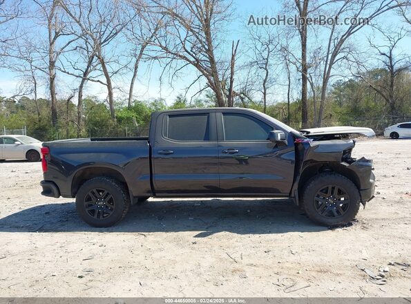 3GCUDEET3NG662986 2022 CHEVROLET SILVERADO Gray Вид задньої частини салону