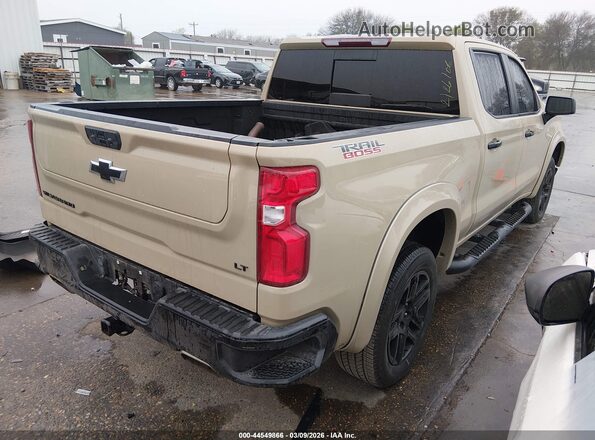 3GCUDFED4NG611317 2022 CHEVROLET SILVERADO Tan Задня права чверть