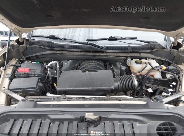 3GCUDFED4NG611317 2022 CHEVROLET SILVERADO Tan Вид ззаду