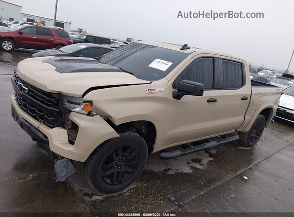 3GCUDFED4NG611317 2022 CHEVROLET SILVERADO Tan Панорамний вид салону 360°