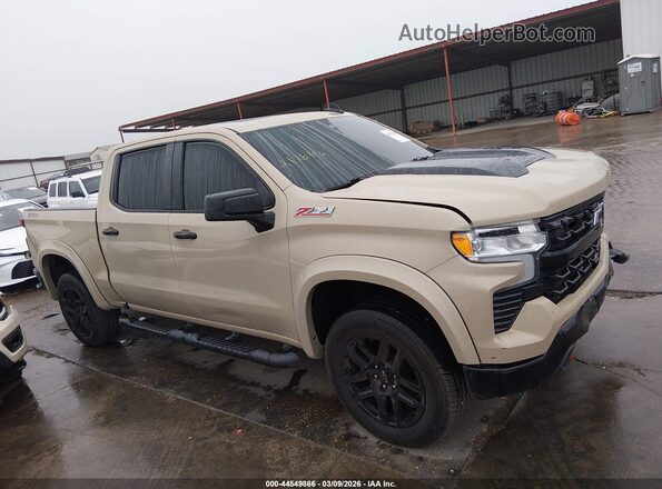 3GCUDFED4NG611317 2022 CHEVROLET SILVERADO Tan Вид задньої частини салону