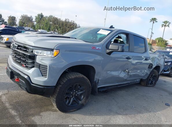 3GCUDFELXRG271510 2024 CHEVROLET SILVERADO Gray Սալոնի 360 աստիճան տեսք