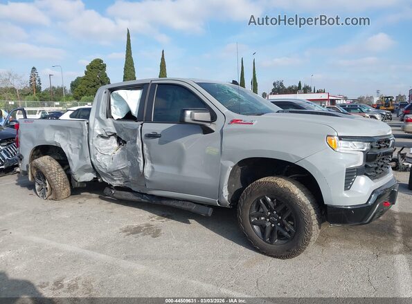 3GCUDFELXRG271510 2024 CHEVROLET SILVERADO Gray Սալոնի հետևի տեսք