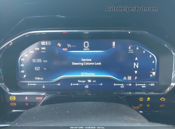 3GCUKFED1SG374058 2025 CHEVROLET SILVERADO Blue Widok tylnych siedzeń