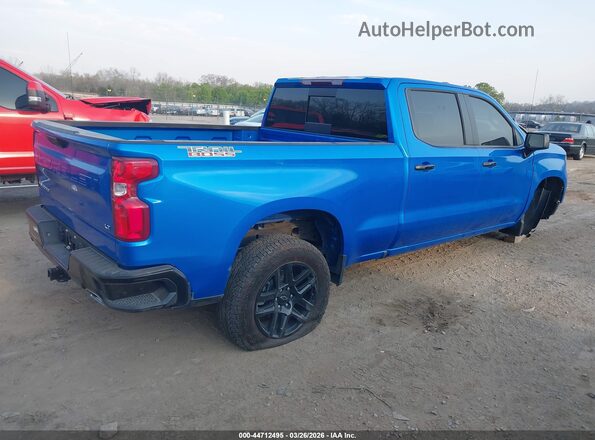 3GCUKFED1SG374058 2025 CHEVROLET SILVERADO Blue Tył prawy