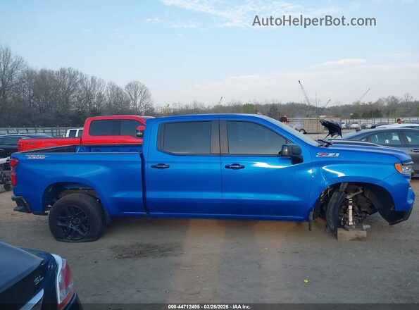 3GCUKFED1SG374058 2025 CHEVROLET SILVERADO Blue Widok wnętrza 360 stopni