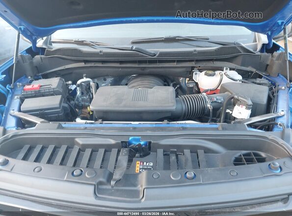 3GCUKFED1SG374058 2025 CHEVROLET SILVERADO Blue Widok z tyłu