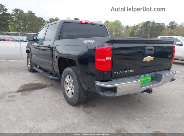 3GCUKREC3HG440921 2017 CHEVROLET SILVERADO Черный Задняя левая четверть