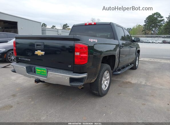 3GCUKREC3HG440921 2017 CHEVROLET SILVERADO Черный Задняя правая четверть