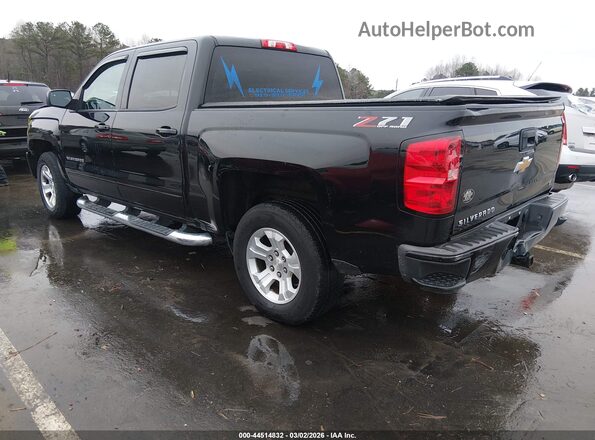 3GCUKREC3JG400165 2018 CHEVROLET SILVERADO Черный Задняя левая четверть