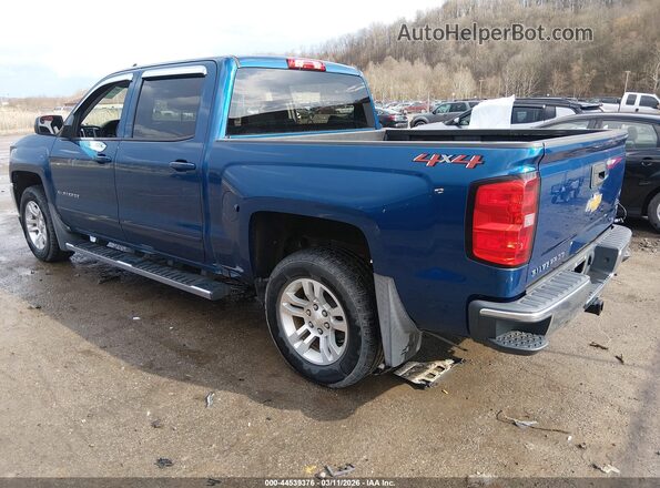 3GCUKREC3JG461631 2018 CHEVROLET SILVERADO Blue Задня ліва чверть