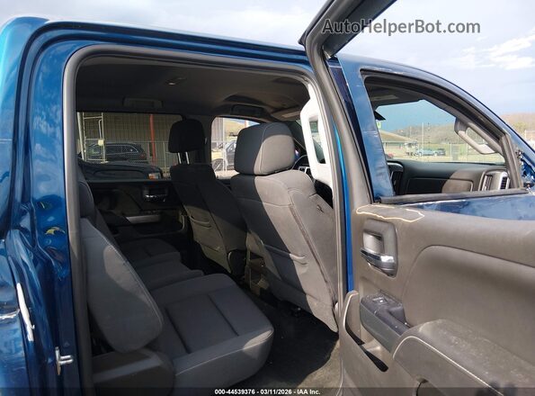 3GCUKREC3JG461631 2018 CHEVROLET SILVERADO Blue Вид наклейки з VIN-кодом