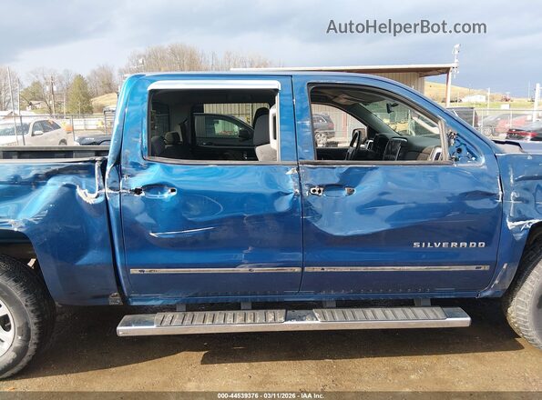 3GCUKREC3JG461631 2018 CHEVROLET SILVERADO Blue Панорамний вид салону 360°