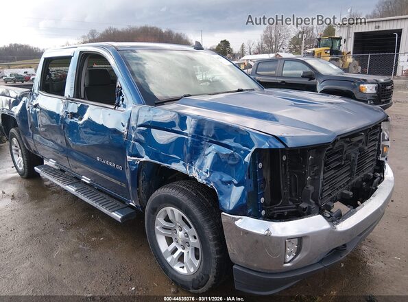 3GCUKREC3JG461631 2018 CHEVROLET SILVERADO Blue Вид спереду