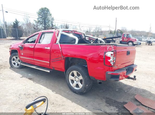 3GCUKREC4GG323976 2016 CHEVROLET SILVERADO Red Tył lewy