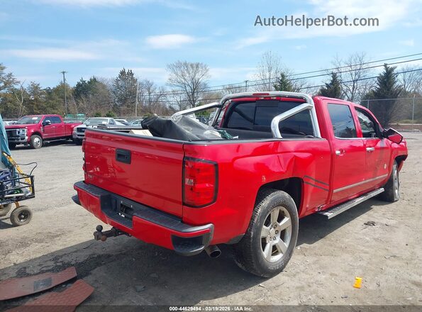 3GCUKREC4GG323976 2016 CHEVROLET SILVERADO Red Tył prawy