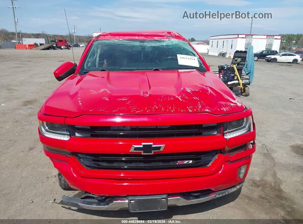 3GCUKREC4GG323976 2016 CHEVROLET SILVERADO Red Widok z przodu