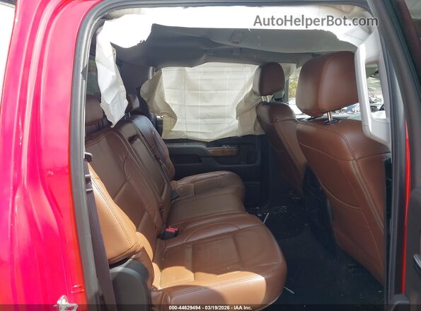 3GCUKREC4GG323976 2016 CHEVROLET SILVERADO Red Widok naklejki z numerem VIN