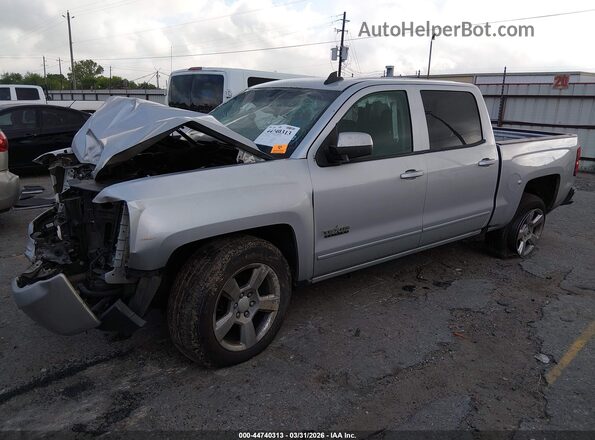 3GCUKREC7HG114670 2017 CHEVROLET SILVERADO Gray Передня ліва чверть