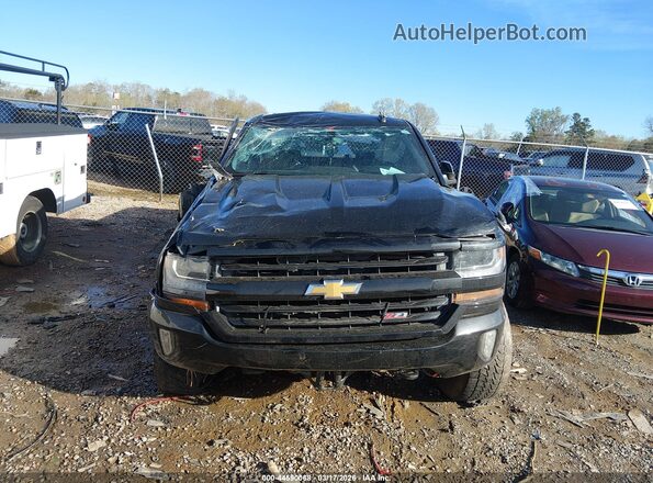 3GCUKREC7JG401366 2018 CHEVROLET SILVERADO Black ხელსაწყოთა პანელის ხედი