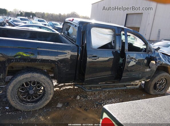 3GCUKREC7JG401366 2018 CHEVROLET SILVERADO Black უკანა სალონის ხედი