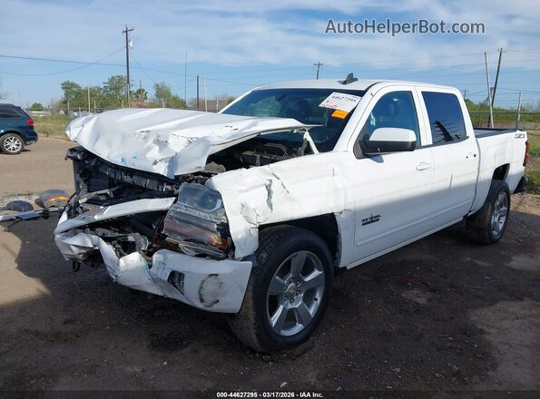 3GCUKREC7JG504254 2018 CHEVROLET SILVERADO Белый Вид спереди