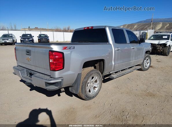 3GCUKREC7JG615161 2018 CHEVROLET SILVERADO Silver Tył prawy