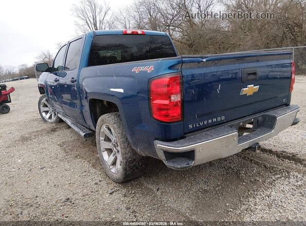 3GCUKREC8HG408529 2017 CHEVROLET SILVERADO Blue Задня ліва чверть