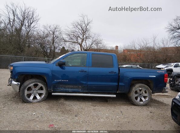 3GCUKREC8HG408529 2017 CHEVROLET SILVERADO Blue Панорамний вид салону 360°