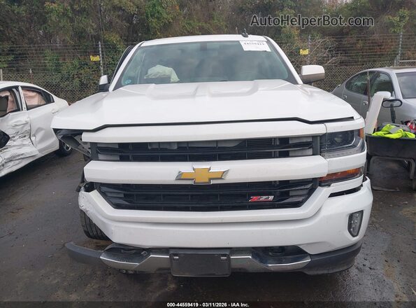 3GCUKRECXGG117206 2016 CHEVROLET SILVERADO White Widok zestawu wskaźników