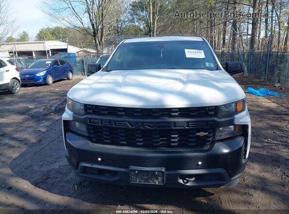 3GCUYAEF1MG143263 2021 CHEVROLET SILVERADO White Вид щитка приладів